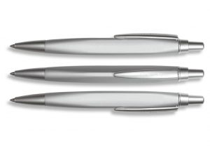Kugelschreiber, Druckkugelschreiber, H2004, silver